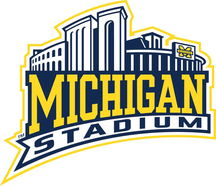 Michigan Wolverines 0-Pres Stadium Logo iron on transfers for fabric